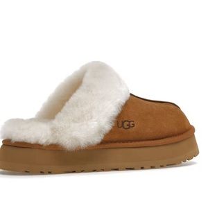 Platform Slippers UGG Disquette chestnut SIZE 8 women’s